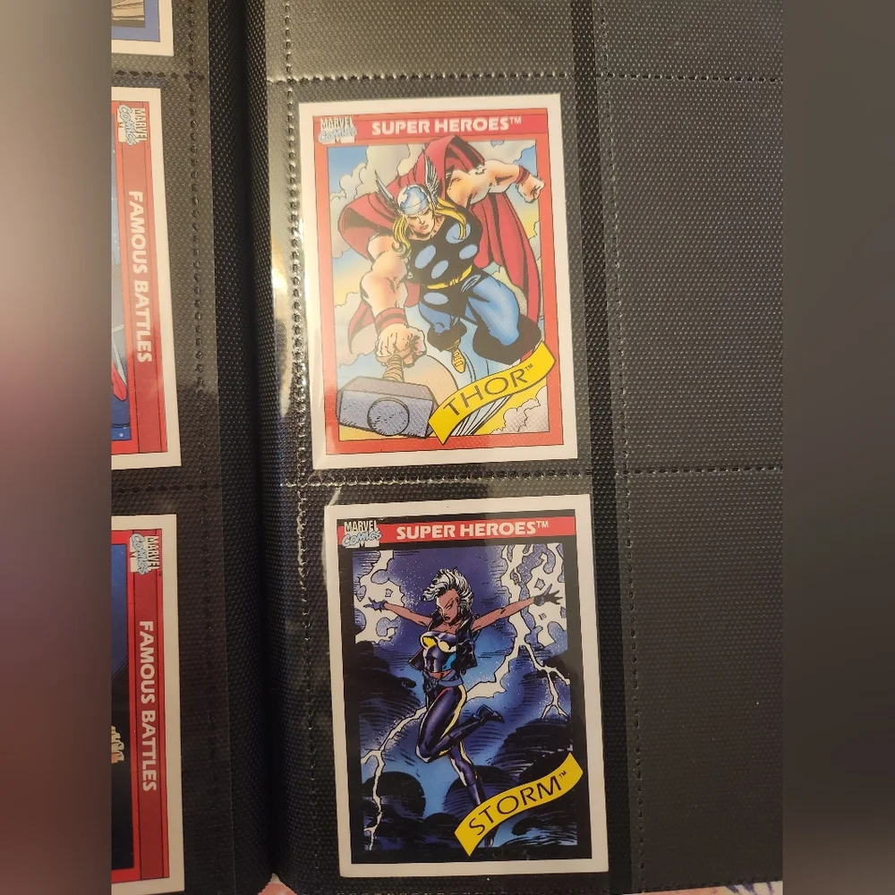 Marvel Comics collectible card 1990 - Picture 2 of 4